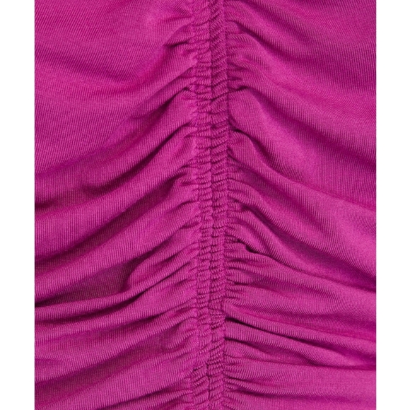 Veronica‎ Beard Women's Pink Ruched Top - Picture 4 of 8